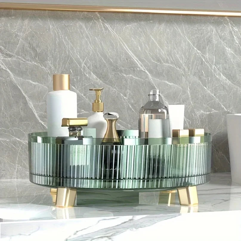 1PCS Makeup Organizer, 360 Rotating Makeup Organizer, Make up Organizers and Storage, Large-Capacity round Perfume Organizer,